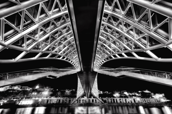 Photograph Roland Shainidze The Bridge Of Peace on One Eyeland